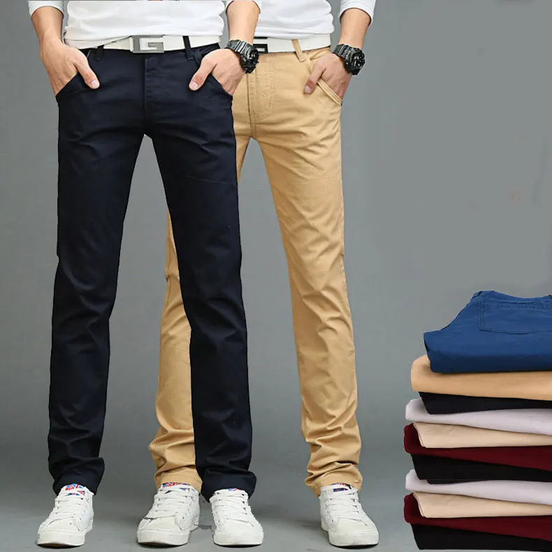 Loose Fit Men's Casual Pants Korean Style Summer New Arrival  Versatile Loose Summer Pants Youthful Energy Business Casual
