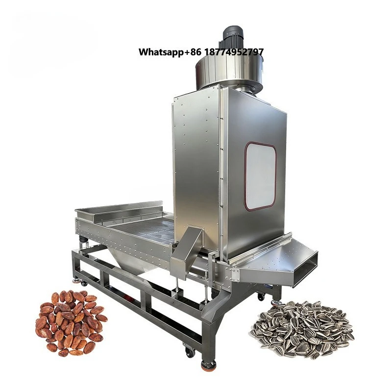 Grains Seeds Processing Grader Sunflower Sesame Seed Cocoa Bean Cleaning and Sorting Machine