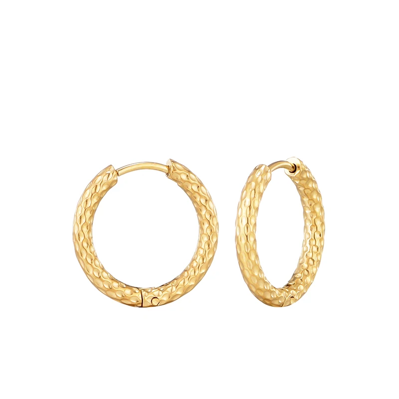2 stücke Mode Edelstahl Hoop Ohrringe Für Frauen Männer Gold Silber Farbe Tiny Knorpel Piercing Trendy Weibliche Hoops Schmuck – Detail 13