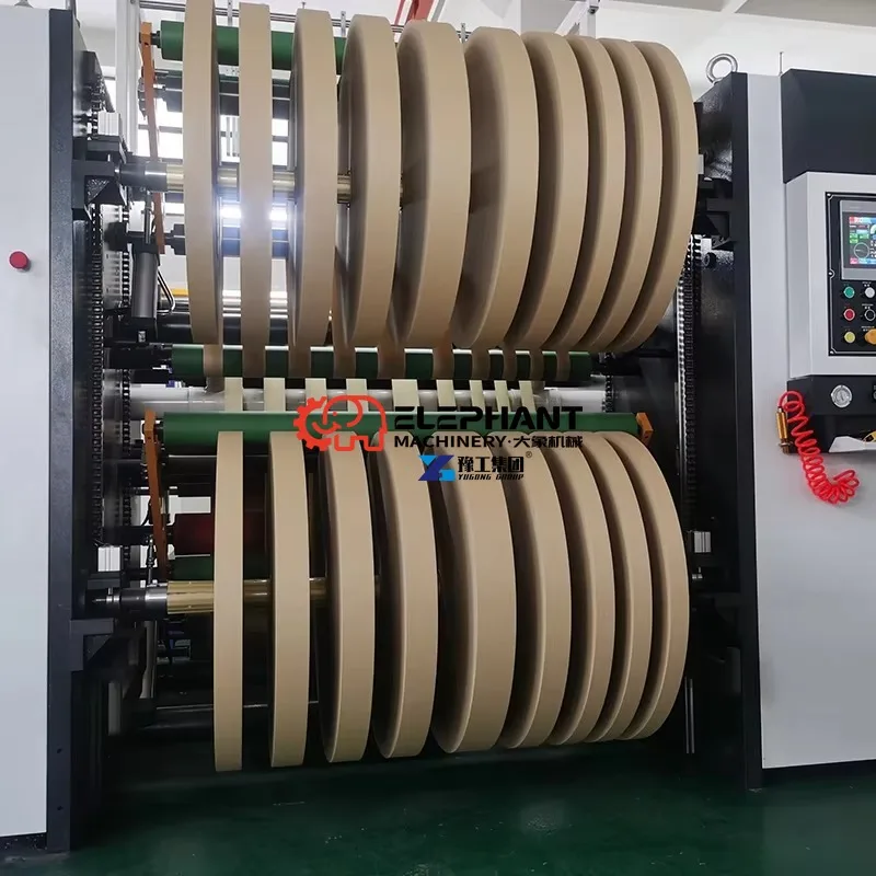 Fully Automatic Thermal Paper Slitting Machine, Industrial Slitter for Thermal Paper Sheet and Roll Coil Slitting Processing