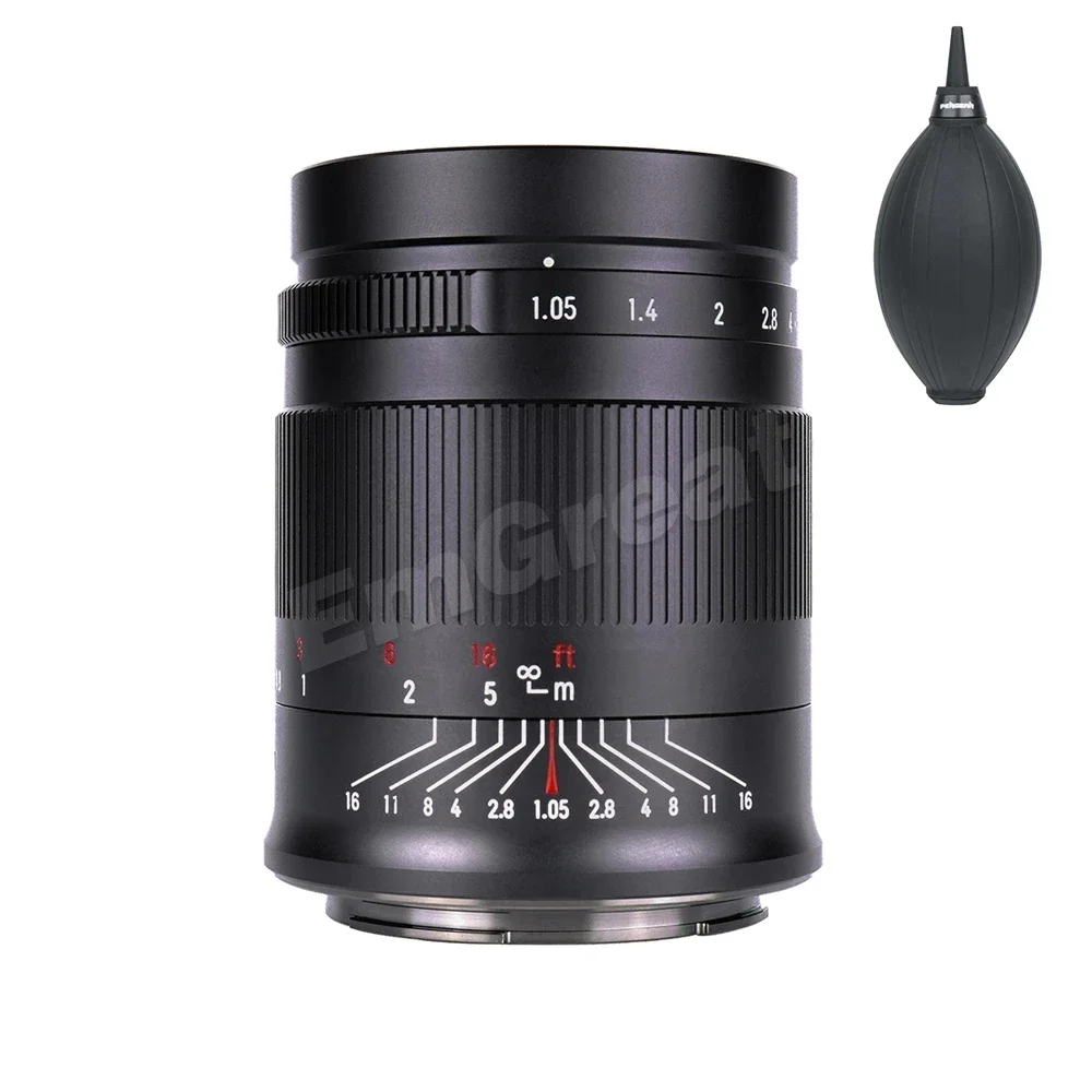 

7artisans 50mm F1.05 Large Aperture Full Frame Fixed Focus Lens Fit for Canon EOSR Mount Nikon Z-mount E-Mount