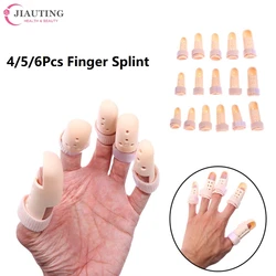 4/5/6Pc Finger Splint Brace Adjustable Finger Support Protector For Finger Arthritis Joint Finger Injury Brace Pain Relief Brace