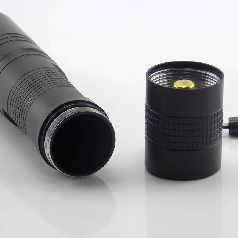 mini small Powerful LED Flashlight Flash Torch Light 18650 pocket keychain Protable Penlight Linterna for Camping fishing