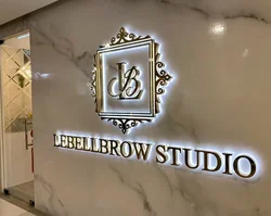 Custom Backlit Sign 3D Stainless Steel  Metal Signs Laser Cut Sign 3D Acrylic Business Logo Sign Bar Club Signage Outdoor Sign