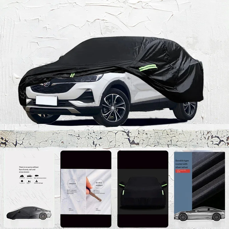 

For-Buick-Enclave-gx-Anti-UV-Sun-Shade-Rain-Snow-Resistant-Dustproof-Black-Cover-Car-umbrella