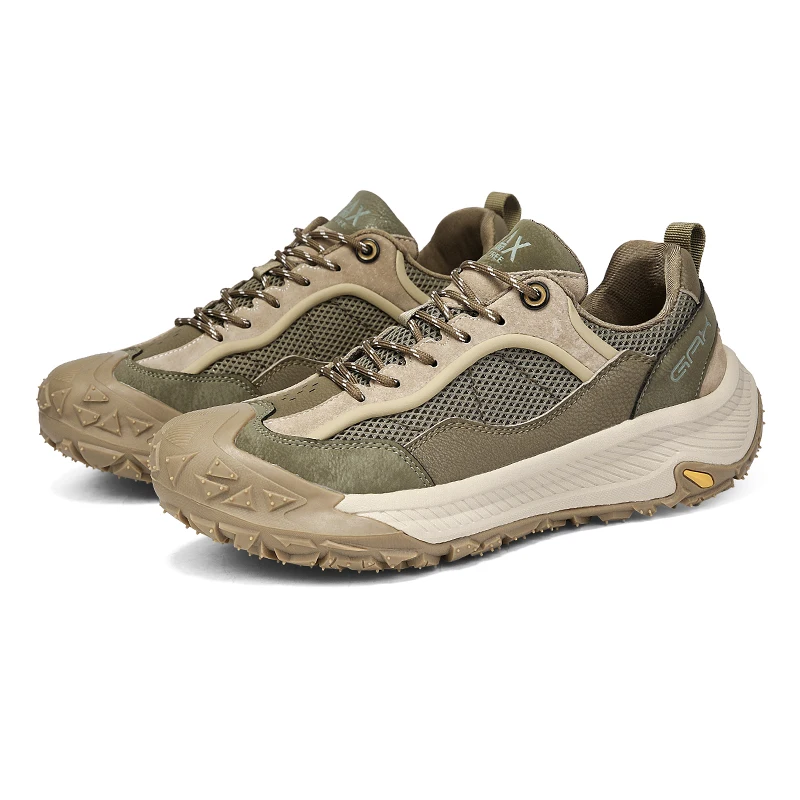 

GIOIO Высококачественная обувь с защитой от столкновений, дышащая уличная походная обувь, альпинистская обувь и модная повседневная обувь