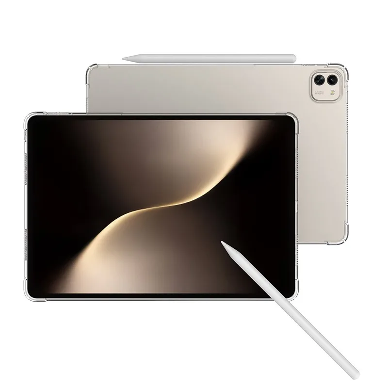 For Huawei Honor MagicPad3 MagicPad 3 Magic Pad 3 13.3 Inch 2025 Silicone Airbag Cover Clear Soft Shockproof TPU Protective Case