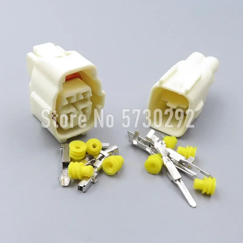 4P Car Wiring Harness Socket 7282-7040-10 Female Plug Male Connector For Toyota Rear Oxygen Sensor 7283-7040-10