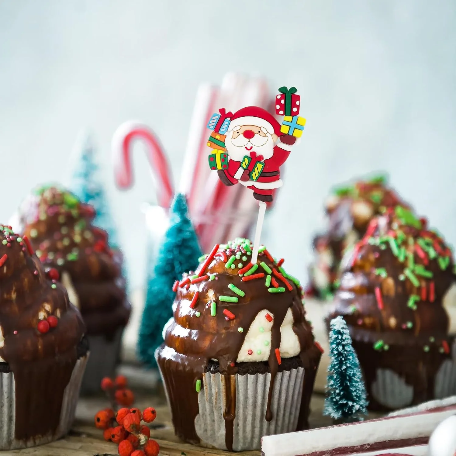 Christmas Cake Topper Santa Cl - Elk Bugle Call recension och pris