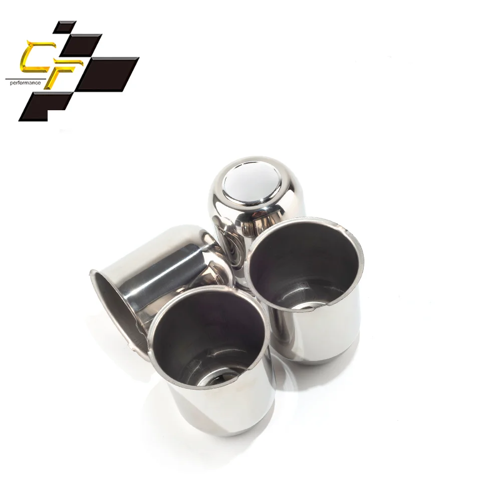 

CF Performance 2/4pcs 95mm(3.74") Hub Stainless Trailer Wheel Center Caps Fit for 3.74" trailer/truck rims center bore 3.9" tall