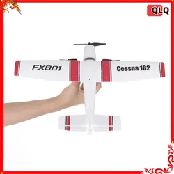 Aereo Rc Fx801 aereo telecomandato Cessna 182 ala fissa telecomando in schiuma modello di aereo giocattolo aliante regalo per bambini