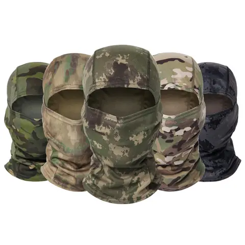 Cagoule d'été élastique et respirante pour homme et femme, masque facial complet de protection solaire pour le cyclisme, la randonnée, la pêche et le ski