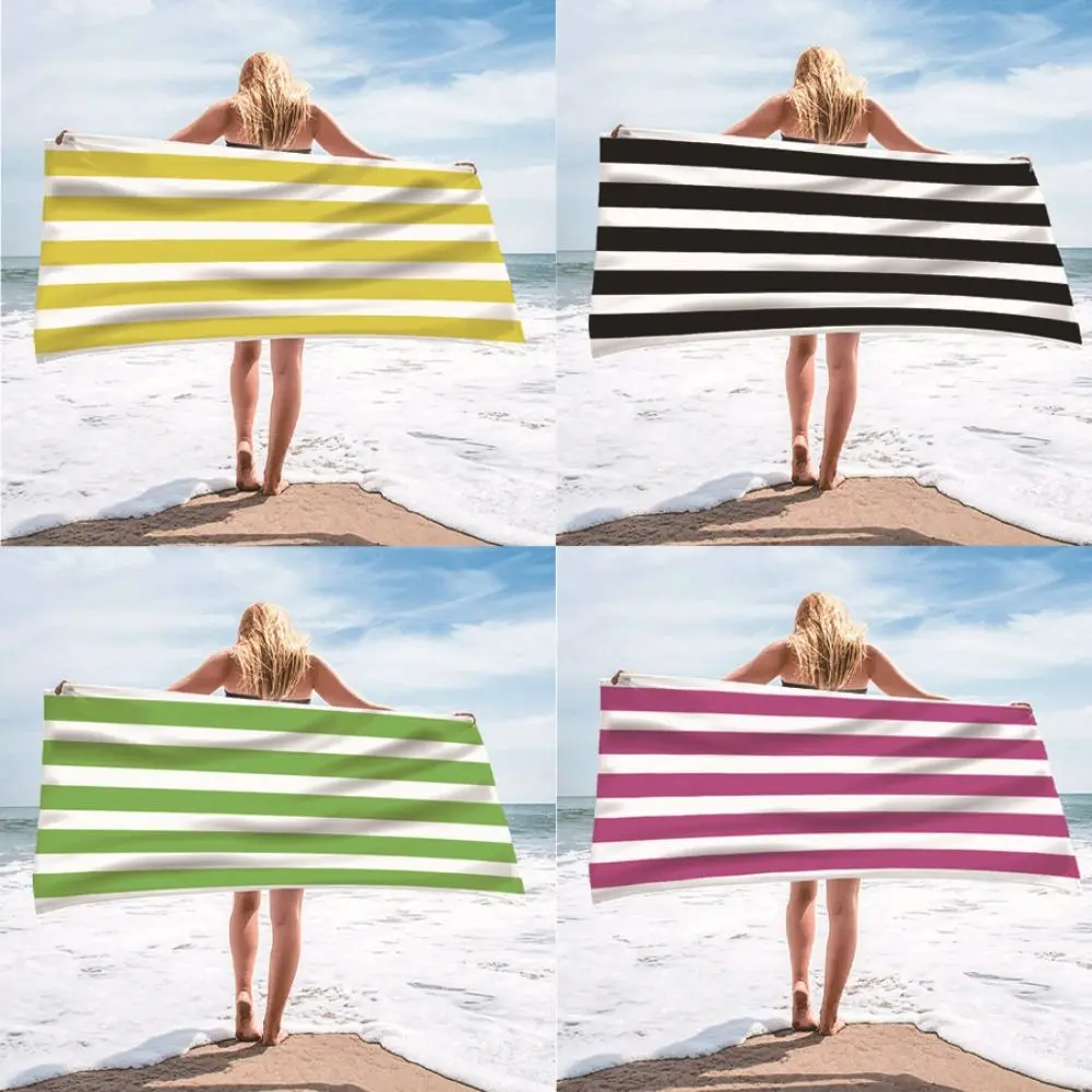 New 70x140cm Beach Towel Lightweight Quick Dry Bath Towel Absorbent Microfiber Beach Blanket Swimming