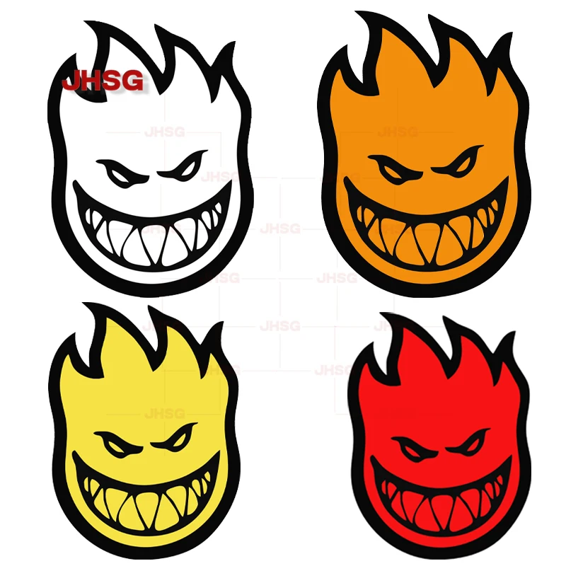 

Spitfire Logo Stickers - Car Motorcycle Helmet Window Exterior Decoration-