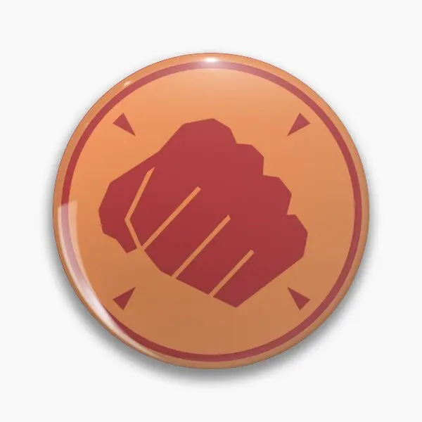 Team Fortress 2 Red Heavy Class Emblem Soft Button Pin Gift Funny Badge Brooch Decor Collar Fashion Lapel Pin Cute Lover Women
