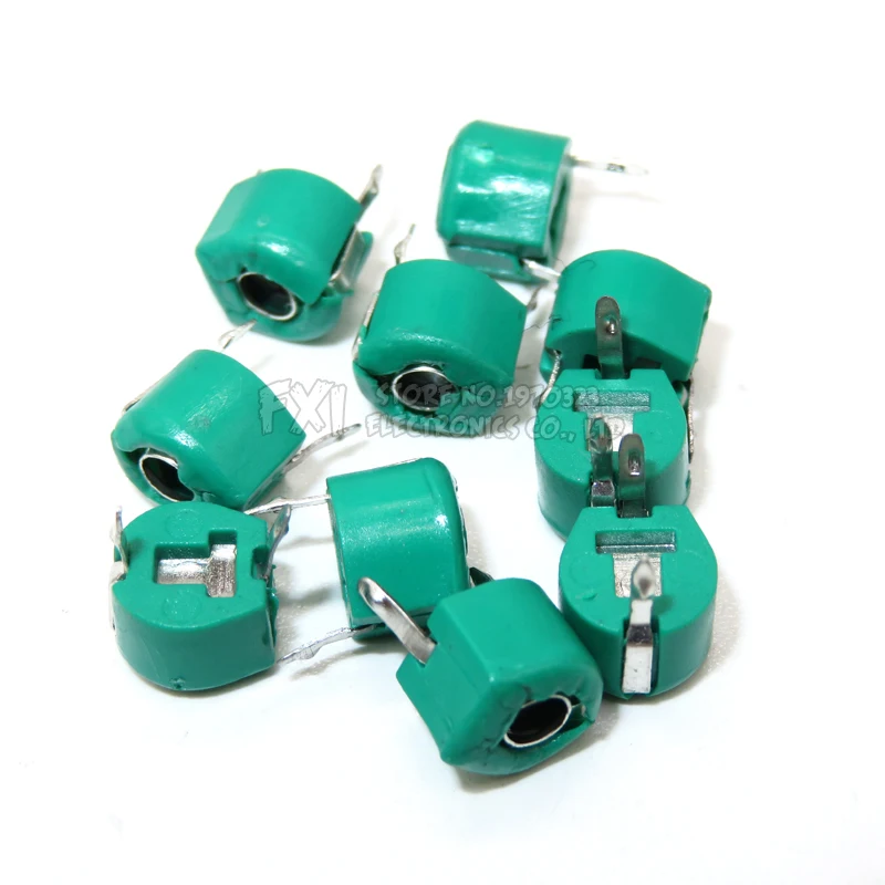 30pcs Adjustable capacitor JML06-1-5/10/20/30/40/60PF 6mm JML06-1 5PF~120PF DIP trimmer hjxrhgal variable capacity