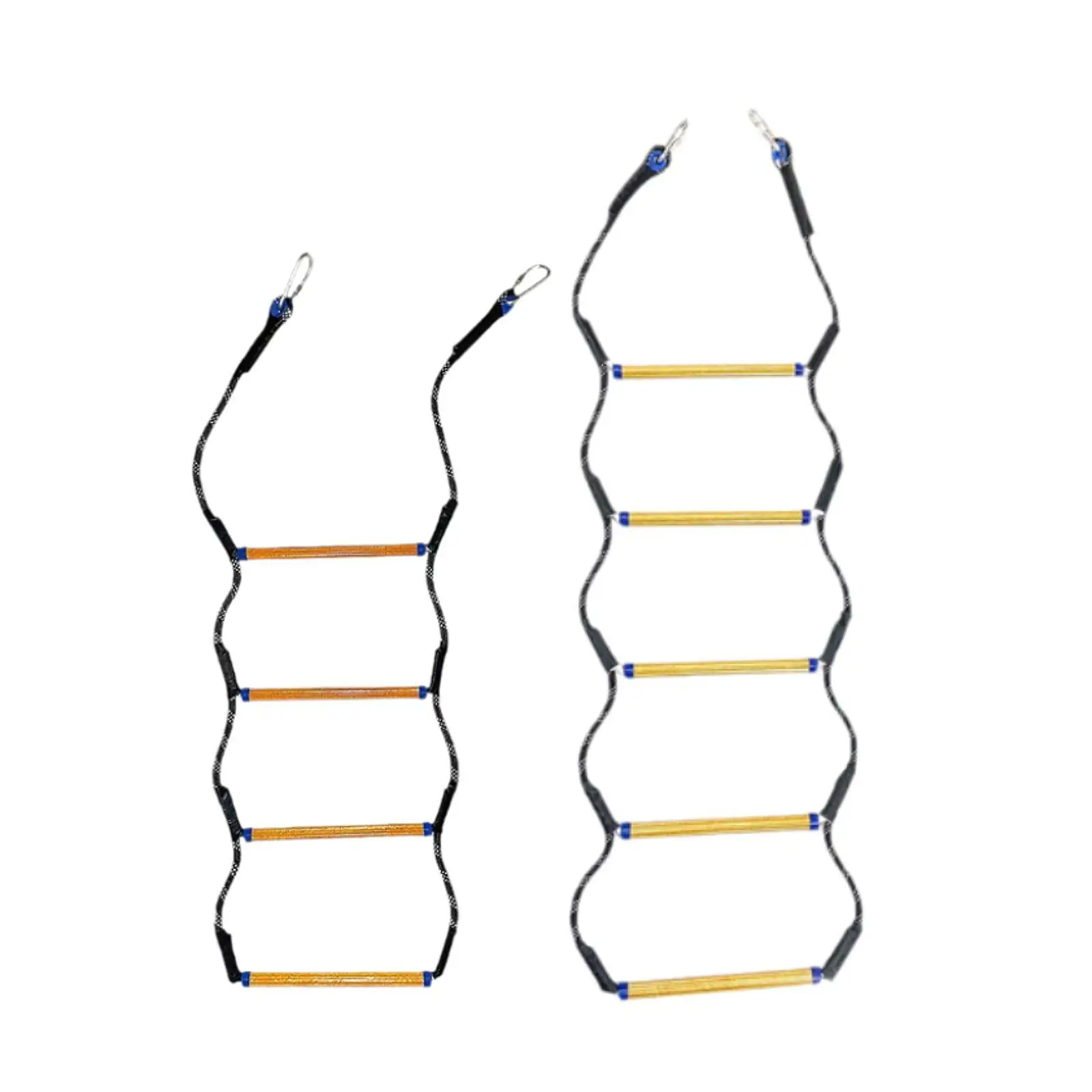 Climbing Ladder Practical High Strength Reinforced Portable Heavy Duty for Canoeing Kayak Inflatable Boat Motorboat Dinghy