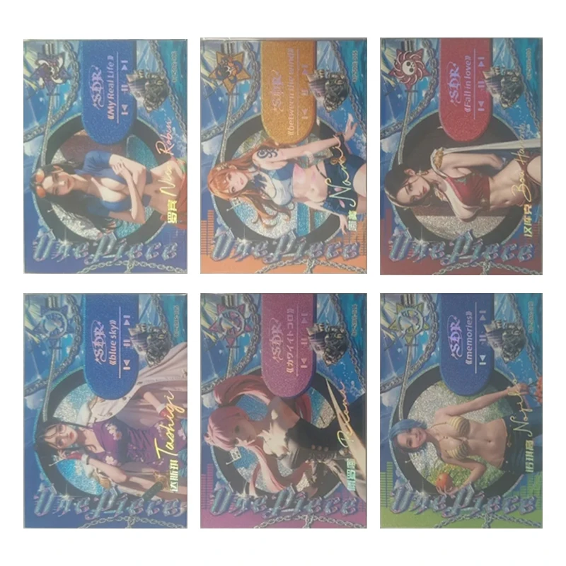 

Цельные персонажи японского аниме Perona Nojiko Nami Nico Robin, коллекционные карты, подарки на Рождество, день рождения, детские игрушки
