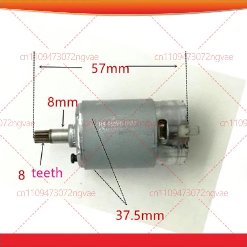 

Для легкой перезаряжаемой ударной дрели с зарядкой молотка 20 В 18 В 8-зубчатый двигатель RS-550VD-6532