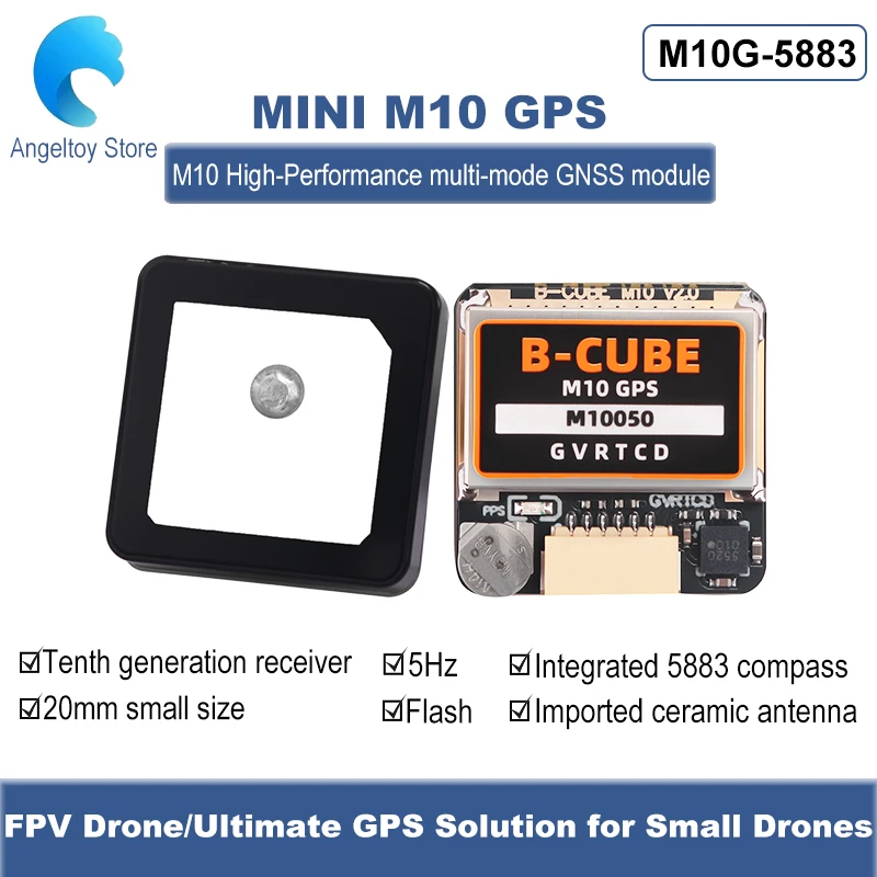 Angeltoy MINI M10 GPS With IST8310 Compass For F4 F7 Flight Control QAV250 220 RC Drone FPV Racing Quadcopter Betaflight INA