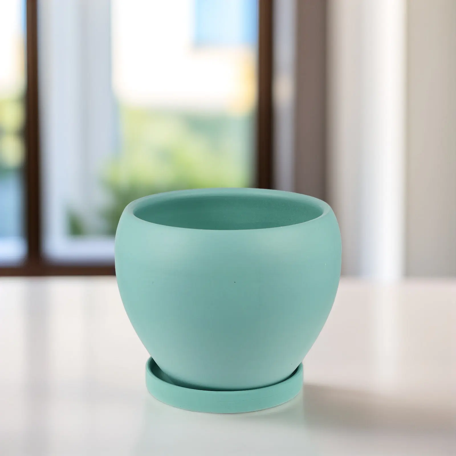 ceramic-flower-pot-with-tray-exquisite-craftsmanship-drainage-hole-for-home-balcony-garden-succulent-bonsai-plant-container