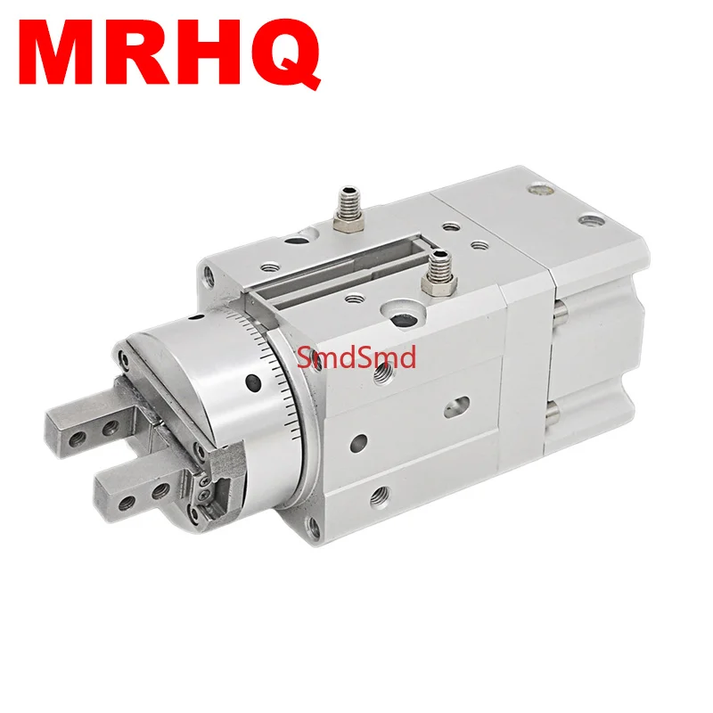 MRHQ16 MRHQ20 MRHQ25 Rotary Actuators Air Grippers Angular Air Pneumatic Cylinder Piston Claw MRHQ10D-90S-N MRHQ16D-90S-N