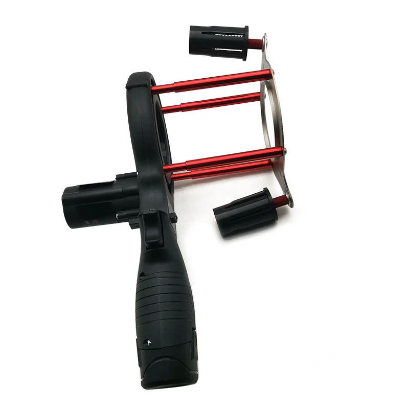 Condizionatore d'aria elettrico per avvolgitrice a nastro, avvolgitrice per nastro per aria condizionata Strumenti per avvolgimento fascette per tubi da 7 cm WK-600