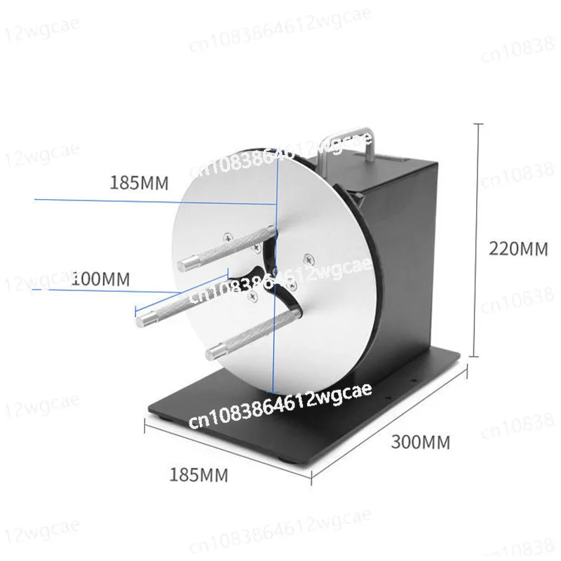 R7 Adjustable Speed Label Rewinder Two-way Automatic Rewinder Self-adhesive Barcode Machine Clothing Tag Reeler NEW