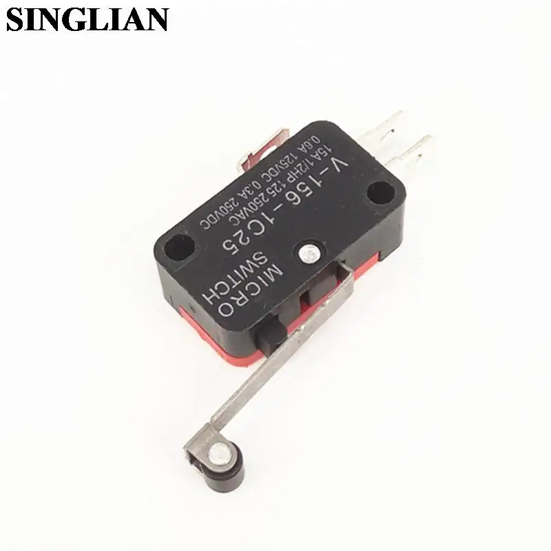 V-156-1C25 With Long Wheel Microswitch Limit Switch Silver Point