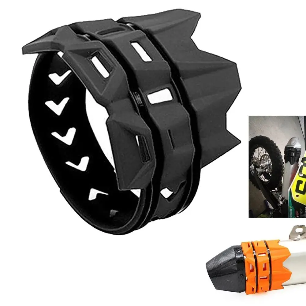 Heat-resistant Motorcycle Exhaust Protector Anti-scratch Motor Protector Guard Universal Exhaust Pipe Guard