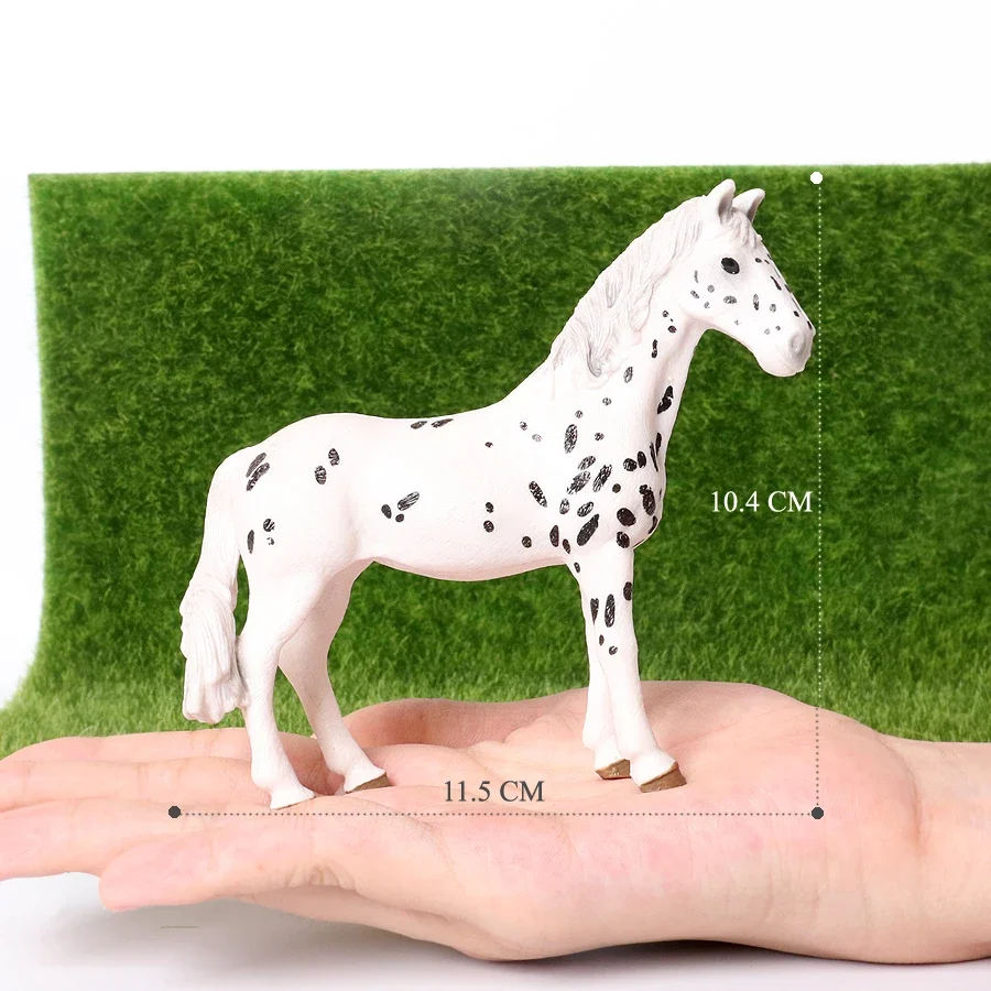 Simulation Farm Animal Toys Horse Figurines Pony Models Sand Table Action Figure Toy Animals Figures Cute Educational Kids Gifts