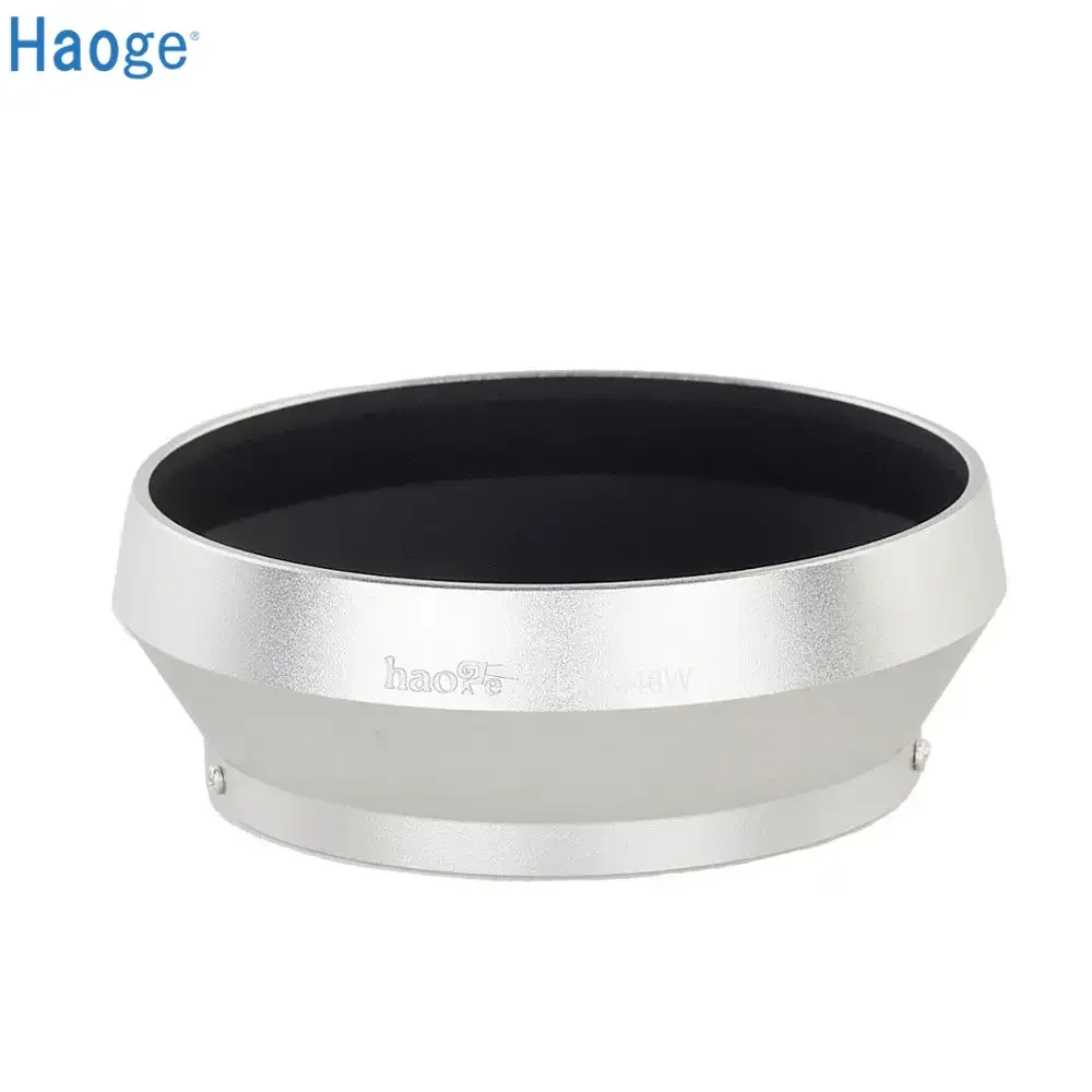 

Haoge LH-M48W металлическая бленда объектива для Olympus M.ZUIKO Digital 17 мм F1.8 заменить LH-48B серебристый