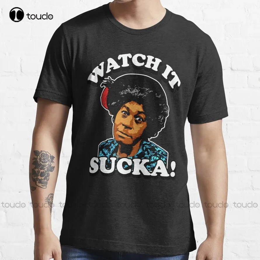 

Футболка с надписью «Тетя Эстер» и надписью «Watch It Sucka»