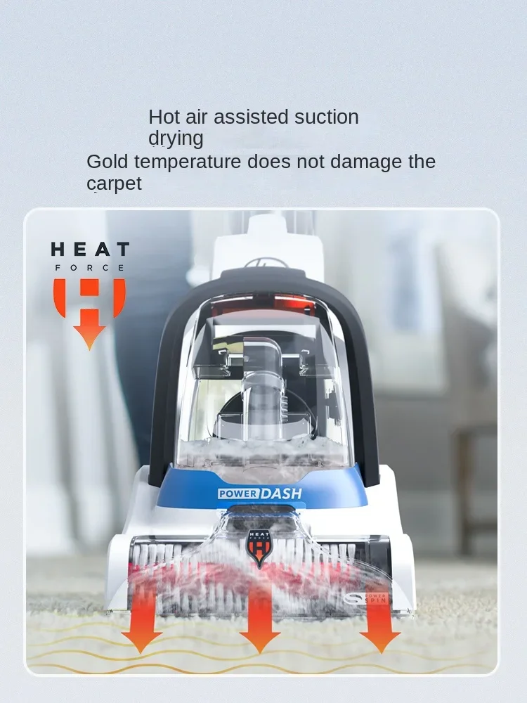 New Product Hoover Hoover Carpet Professional Cleaning Machine Home Commercial Hotel Powerful Cleaning and Suction Integrated