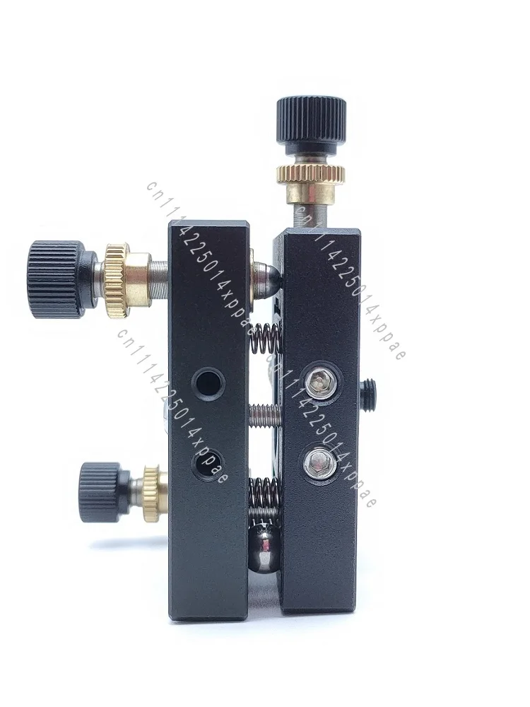 Adjustable Frame Fiber Optic Pitch Table  SMA905 and FC-PC Switchable Precision Fiber Optic Coupler Four-Dimensional