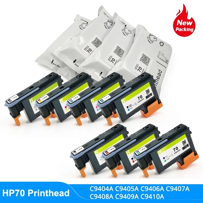 Top! For HP 70 Printhead C9404A C9405A C9406A C9407A C9408A C9409A C9410A Print Head For HP Designjet Z5200 Z5400 Z2100 Z3100