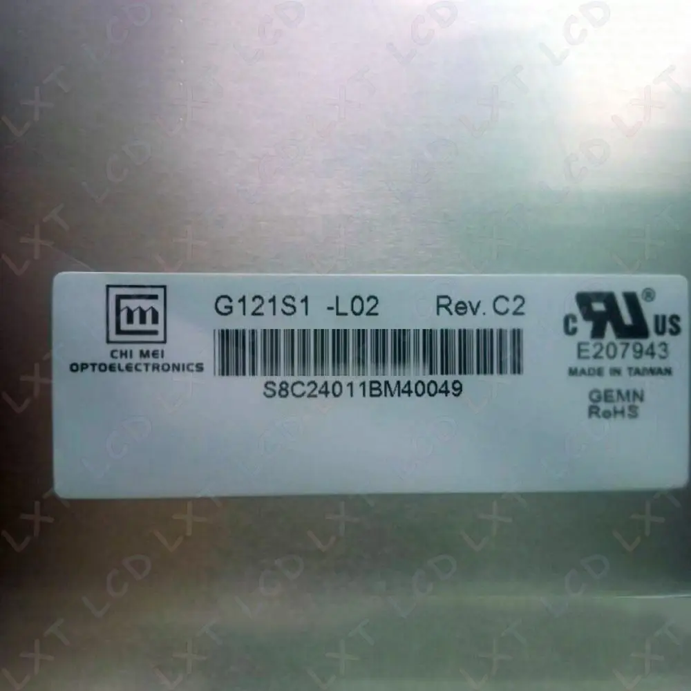 G121S1-L02 Original New G121S1 L02 L01 G121S1-L01 12.1 Inch C1 C2 C3 C4 LCD Display Screen Panel