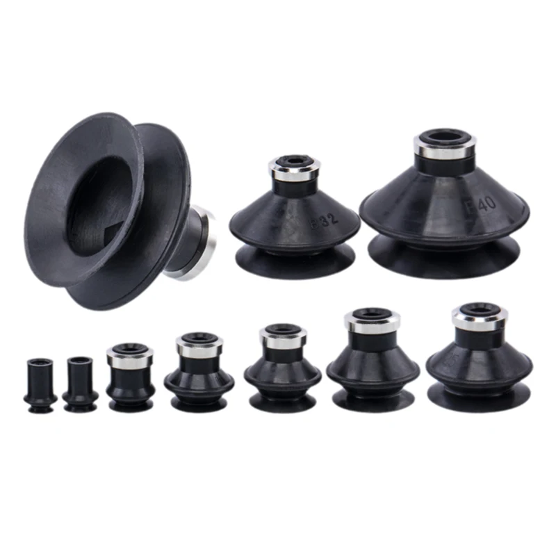 

Pneumatic industrial double-layer organ vacuum suction cup ZP06BS ZP08BS ZP10BN ZP13BGS ZP20BS ZP10BN ZP16BN ZP16BGS