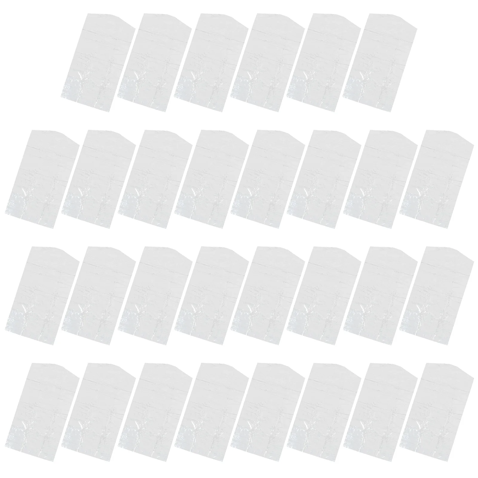 

30pcs 60X120Cm Dust Cover For Clothes Transparent Garment Storage Bags Protective Cover Bag Suit Coat Hanger Hook Wardrobe