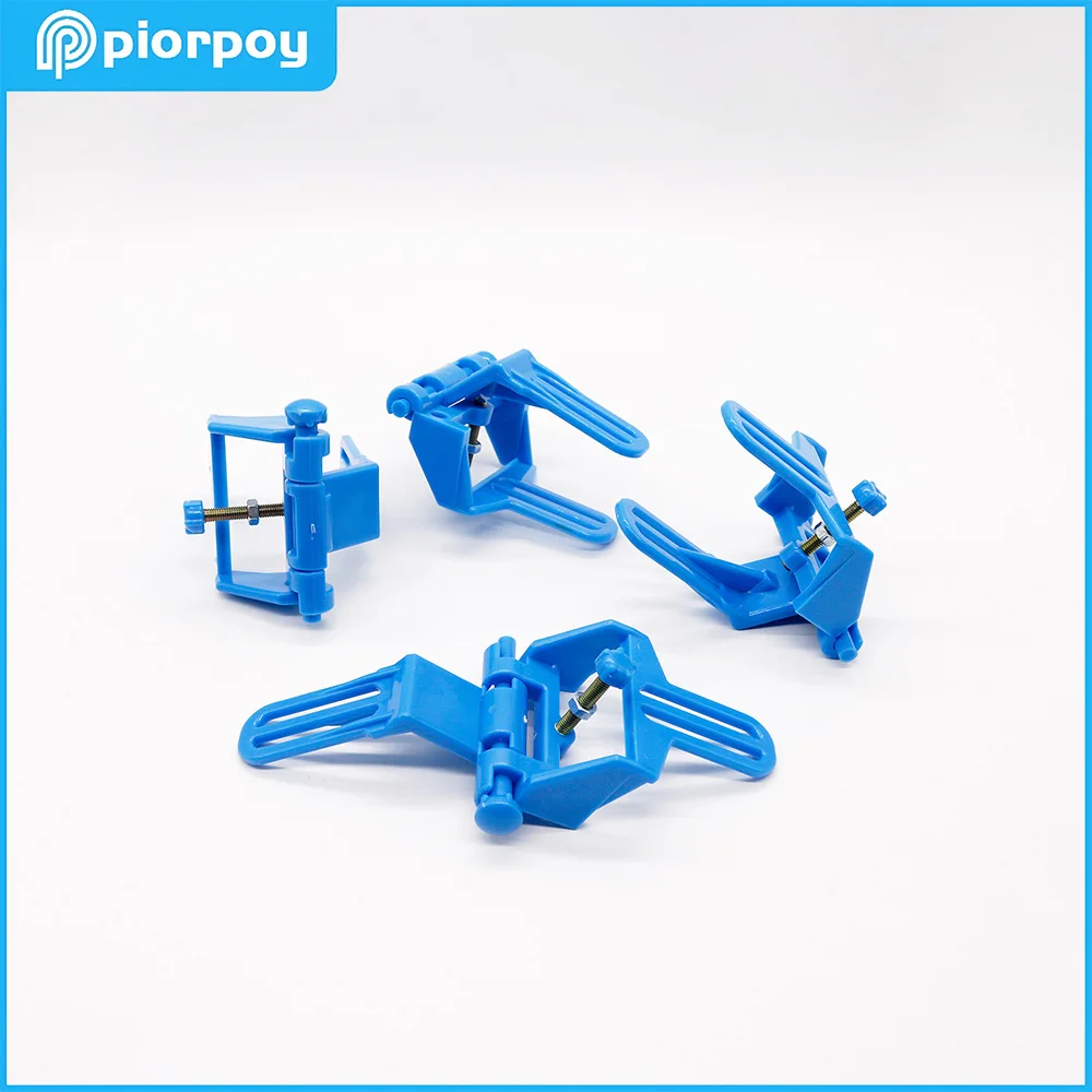 PIORPOY 5or10pcs/Set Dental Disposable Articulator Plastic Frame Dental Articulator Plastic Jaw Frame Denture Material Tools