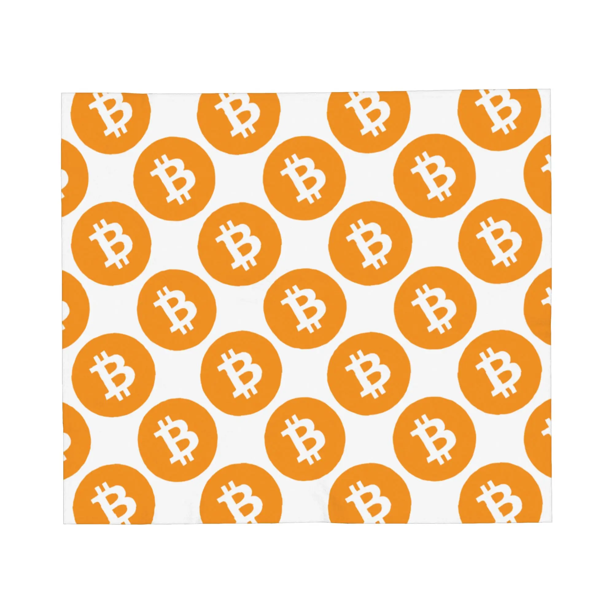 Bitcoin Blankets Flannel Summer Air Conditioning Crypto Currency Multi-function Super Warm Throw Blanket Home Office Bedspreads