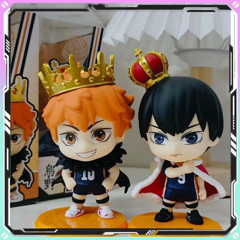 

Genuine Haikyuu!! Shoyo Hinata Tobio Kageyama COSBABY Mini Collectible Figures Kawaii Doll Action Figures Birthday Gift Toys