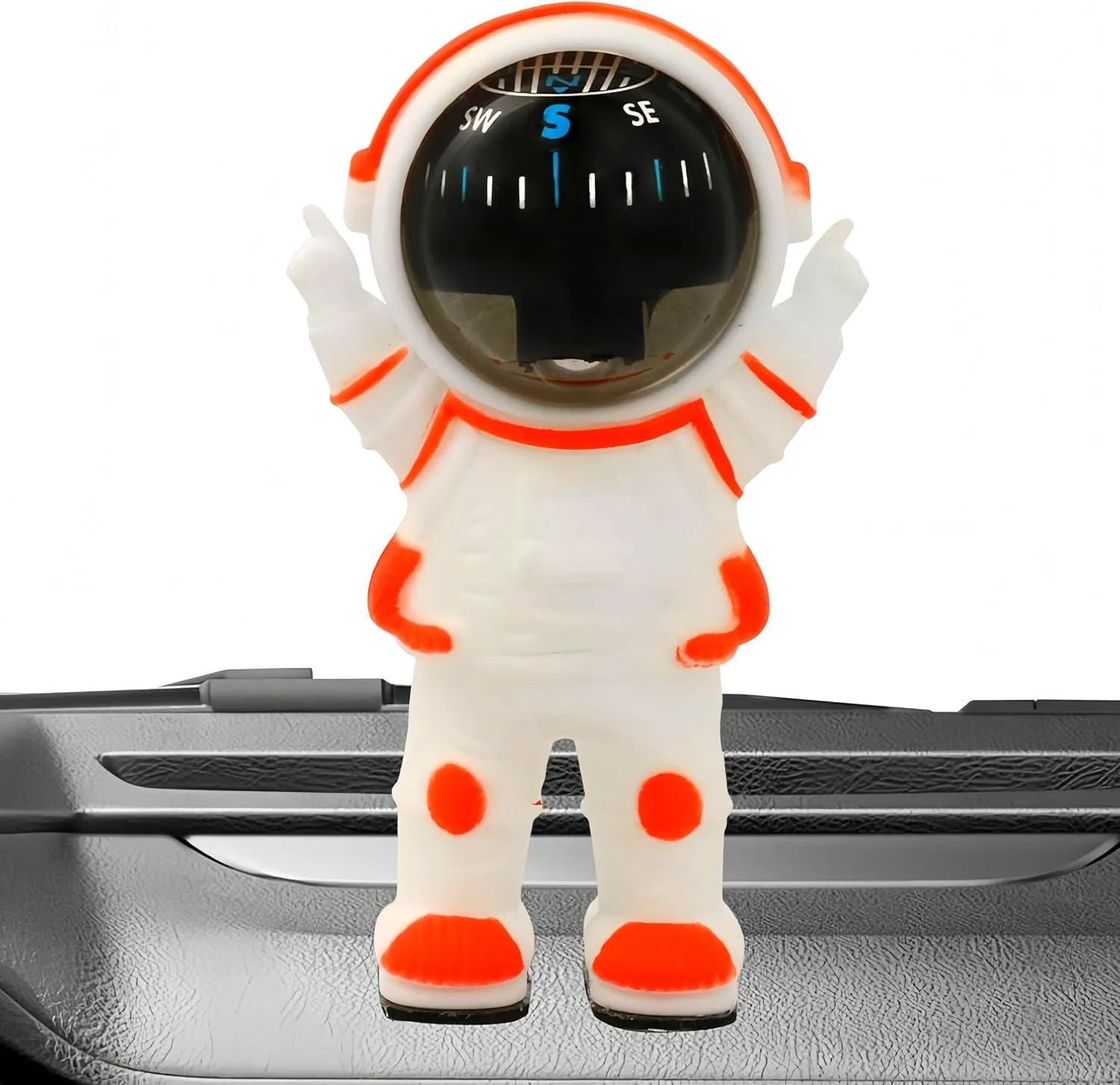 Compass Decor Easy To Install Dashboard Accessory Creative Navigation Gadget Cool Car Interior Decoration Vehicle Gift Ornament