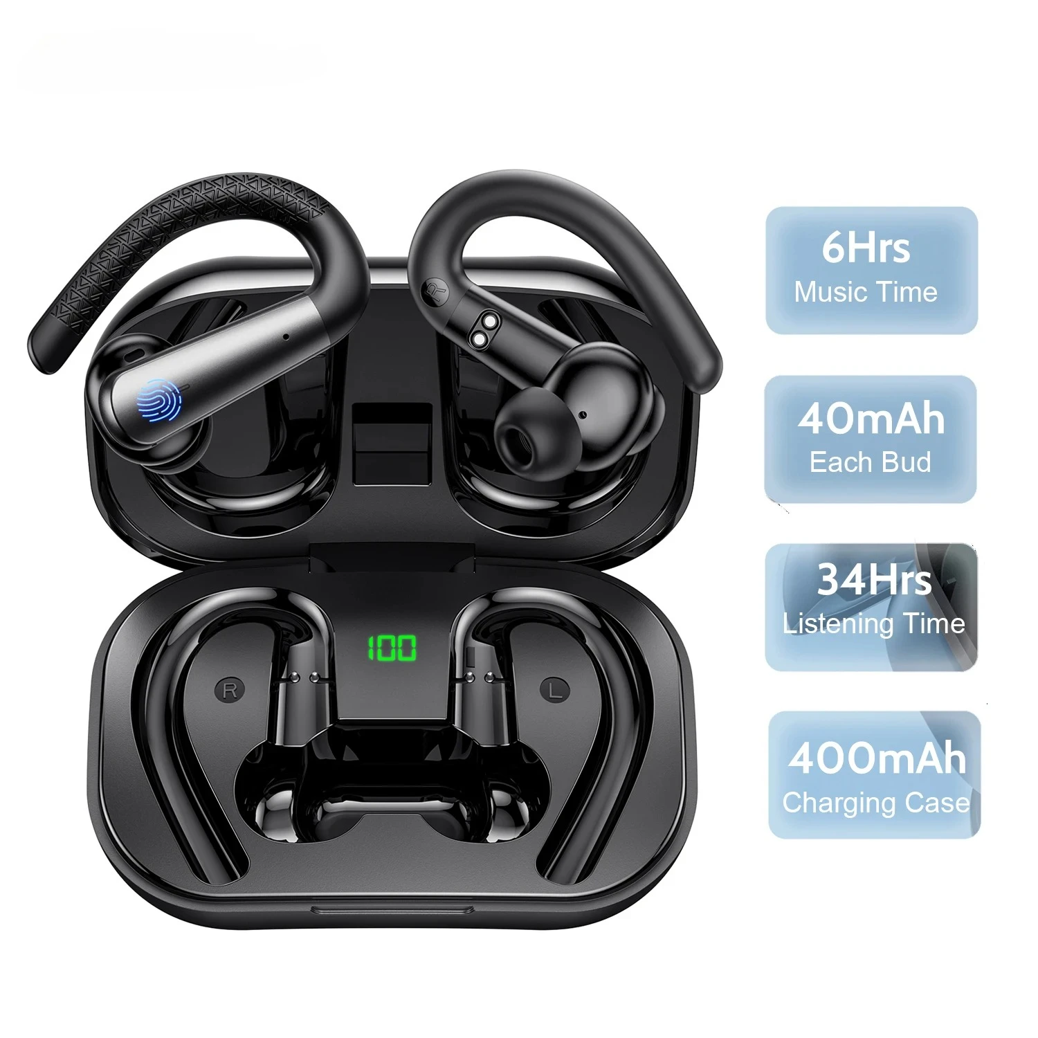 ΠΠΎΠ²ΡΠ΅ Π±Π΅ΡΠΏΡΠΎΠ²ΠΎΠ΄Π½ΡΠ΅ Π½Π°ΡΡΠ½ΠΈΠΊΠΈ Bee X13 TWS, ΡΠΏΠΎΡΡΠΈΠ²Π½Π°Ρ Bluetooth-Π³Π°ΡΠ½ΠΈΡΡΡΠ°, 40 ΡΠ°ΡΠΎΠ² Ρ ΠΌΠΈΠΊΡΠΎΡΠΎΠ½ΠΎΠΌ, IPX6, Π²ΠΎΠ΄ΠΎΠ½Π΅ΠΏΡΠΎΠ½ΠΈΡΠ°Π΅ΠΌΡΠΉ Π½Π°ΡΡΠ½ΠΈΠΊ ΡΠΎ ΡΠ²Π΅ΡΠΎΠ΄ΠΈΠΎΠ΄Π½ΡΠΌ Π΄ΠΈΡΠΏΠ»Π΅Π΅ΠΌ ΠΠΎΠ²ΡΠ΅ Π±Π΅ΡΠΏΡΠΎΠ²ΠΎΠ΄Π½ΡΠ΅ Π½Π°ΡΡΠ½ΠΈΠΊΠΈ Bee X13 TWS, ΡΠΏΠΎΡΡΠΈΠ²Π½Π°Ρ Bluetooth-Π³Π°ΡΠ½ΠΈΡΡΡΠ°, 40 ΡΠ°ΡΠΎΠ² Ρ ΠΌΠΈΠΊΡΠΎΡΠΎΠ½ΠΎΠΌ, IPX6, Π²ΠΎΠ΄ΠΎΠ½Π΅ΠΏΡΠΎΠ½ΠΈΡΠ°Π΅ΠΌΡΠΉ Π½Π°ΡΡΠ½ΠΈΠΊ ΡΠΎ ΡΠ²Π΅ΡΠΎΠ΄ΠΈΠΎΠ΄Π½ΡΠΌ Π΄ΠΈΡΠΏΠ»Π΅Π΅ΠΌ