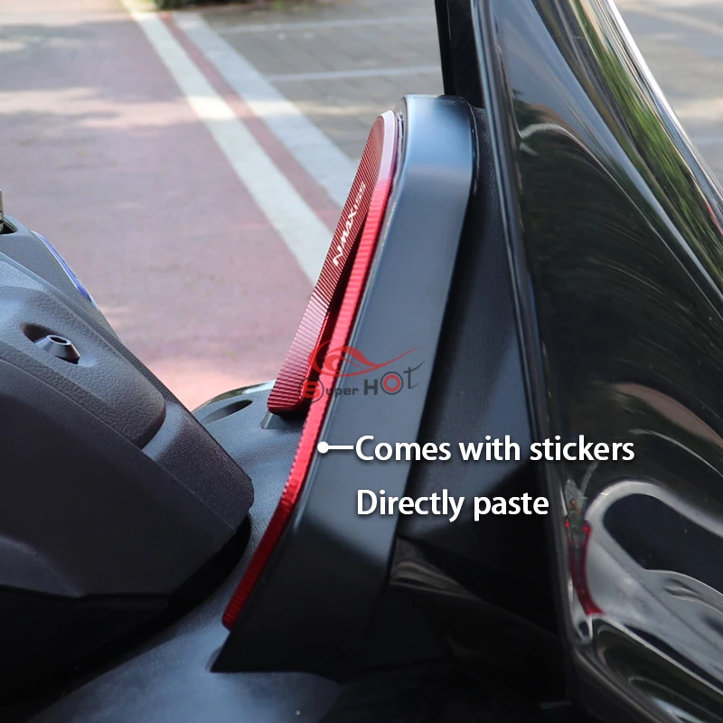 لياماها NMAX155 NMAX 155 2025 دراجة نارية اكسسوارات واقي للشاشة لوحة القيادة قفل الباب الكهربائي التبديل غطاء غطاء حامي #4