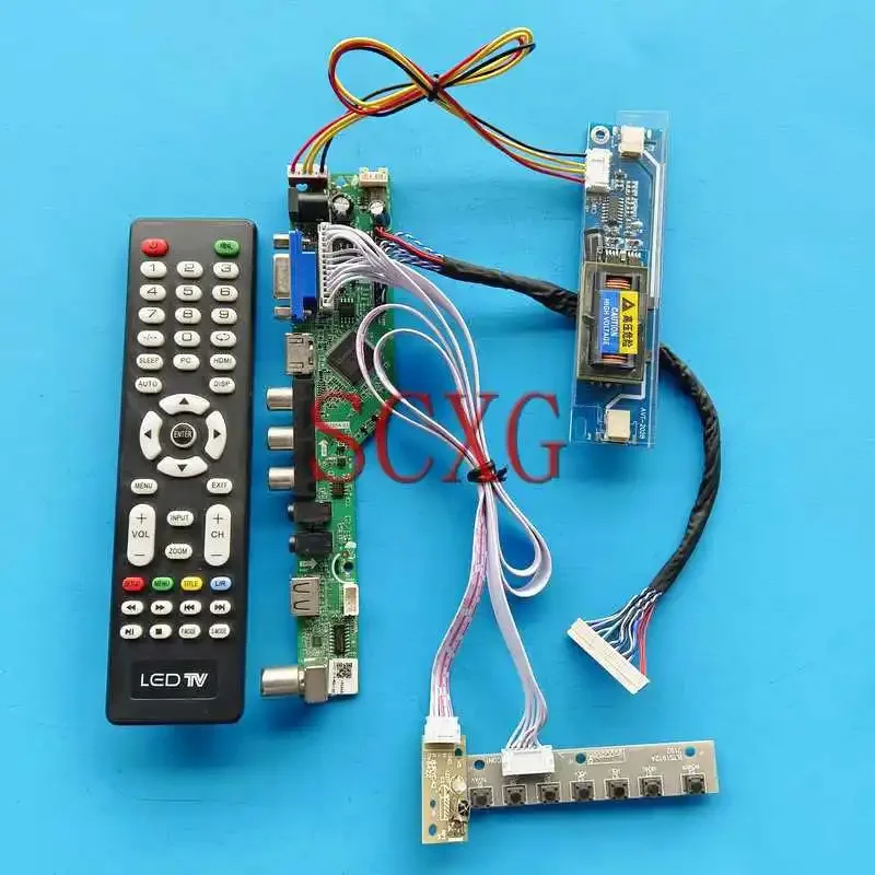 LCD Screen Controller Board Fit TX41D97VC1GAA TX41D97VC1HAA 16.1