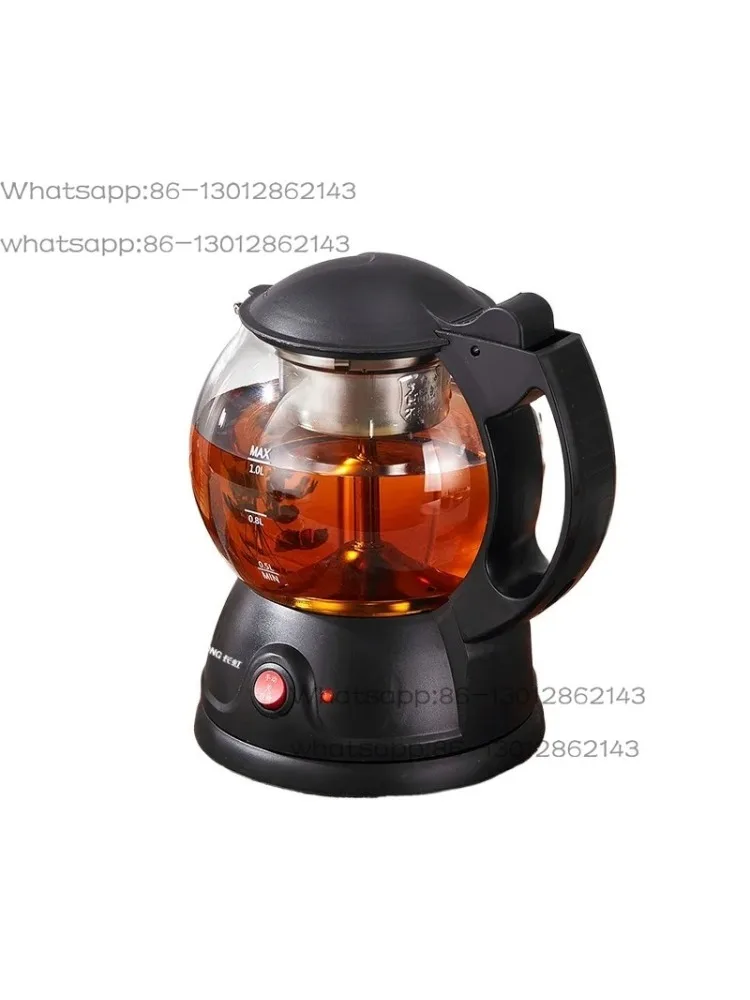 AliExpress NONE 1L Household Black Tea Maker Automatic Steam Black Teapot Glass Multifunctional Electric Kettle Health Pot Boiling Teapot