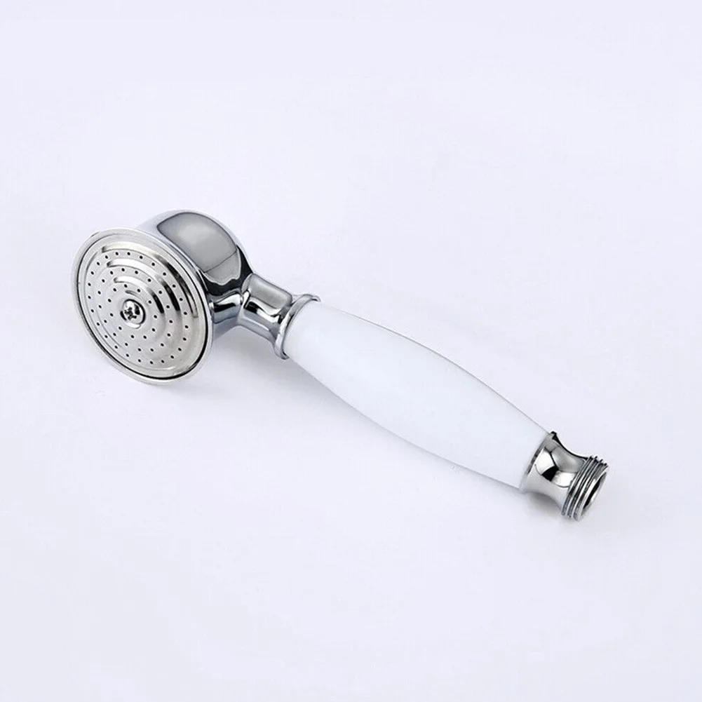 18x5.3cm Shower Head Shower Head Bathroom Chrome Detachable Handheld Replacement Vintage For Kitchen And Bathroom