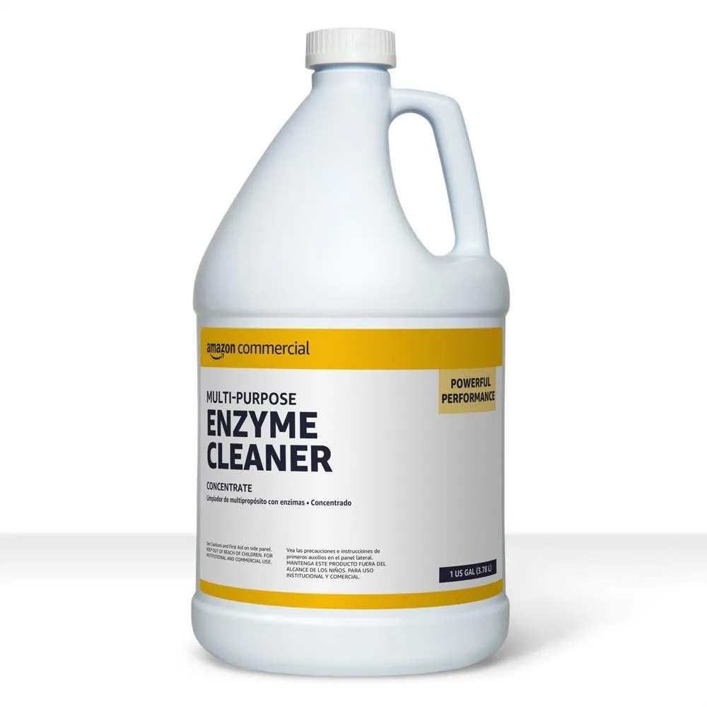 

Multi-Purpose Enzyme Cleaner for Stains and Odors, Pet Stain Remover, 1 Gallon