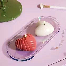 Nicole Heart Silicone Molds for Candles DIY Handmade Valentine's Day Aromatic Candle Soap Making Mold Home Decoration Tools